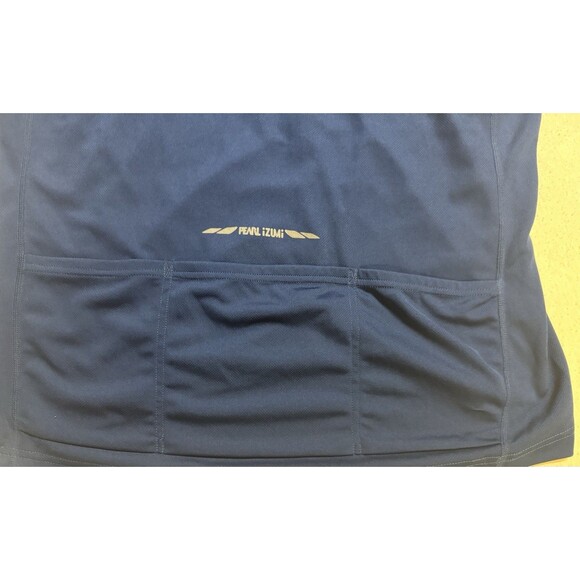 Pearl Izumi Select Series Short Sleeve Cycling Jersey Size XL Blue 3/4 Zip - Picture 7 of 9